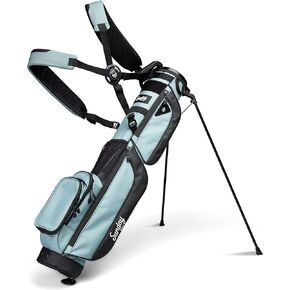 حقيبة Sunday Golf Loma XL - حقيبة جولف خفيفة الوزن مع حزام وحامل - حقيبة جولف Pitch n Putt سهلة الحمل - حقيبة حامل جولف لمجال القيادة، Par 3 والدورات التنفيذية، 3.4 رطل