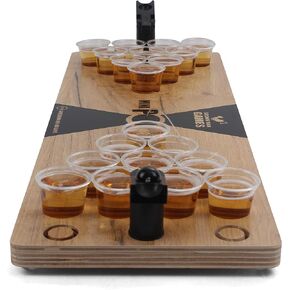 Mini Beer Pong - Drinking Game - Party Game - Beer Game - Tabletop Beer Pong Table - Mini Pong Mini Game - Tabletop Beer Pong Set in Saudi Arabia