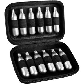 علبة خراطيش ثاني أكسيد الكربون من PAIYULE لخراطيش 12 جرام و8 جرام، حقيبة تخزين حامل خرطوشة N2O C02 فقط in Kuwait