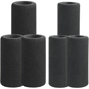 6pcs Bicycle Tires CO2 Inflator Accessories Protective Sleeve Mini Inflator Sponge Sleeves Portable Cycle Tire Pump Covers