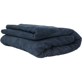Chemical Guys MIC_808 Edgeless Microfiber Towel (Black 51" x 30")