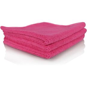 Chemical Guys MIC10203 Microfiber Towel, 16" x 16", Blue, Pack of 3