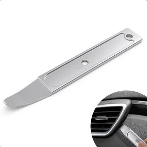 Versatile 23 Ga 4140 Steel Pry Bar Automotive Panel Removal Tool for Removing Auto Trim Interior and Exterior Parts, Gunmetal Gray, Pack of 1