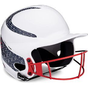 RIP-IT | Vision Classic Softball Batting Helmet 2.0 | Pinstripe | Lightweight Women's Sport Equipment