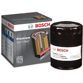 BOSCH 3300 Premium Oil Filter With FILTECH Filtration Technology - Compatible With Select Chevrolet, Ford, Honda, Infiniti, Kia, Mazda, Mercury, MG, Nissan + More