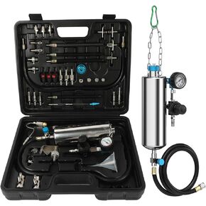 AUTOOL Fuel Injector Cleaner Kit Fuel System Cleaner, Non-dismantle Fuel Injector Cleaner Tester 1000ML 150PSI Automotive Intake Valve Manifold Throttle Body Catalytic Converter Cleaner