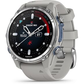Garmin Descent™ Mk3, Dive Computer and Multisport GPS Smartwatch, Fog Gray