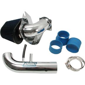 BBK 1718 Cold Air Intake System - Power Plus Series Performance Kit for Ford Mustang 4.6L 2V - Fenderwell Style - Chrome Finish