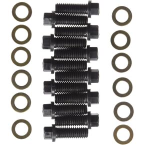 Milodon 85400 3/8" 6-Point Hex Head Intake Bolt Kit for Small Block Chevy, Small and Big Block Chrysler