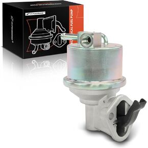 A-Premium Mechanical Fuel Pump with Spring Compatible with Chevrolet Corvette 1980 5.0L 5.7L, Corvette 1970-1979/1981 5.7L, Replace# 6441240, 6471216