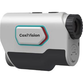 CoxiVision Rangefinder with Slope for Golf & Hunting, 1300-1500 Yards High-Precision Range Finder, 6X Magnification, Flagpole-Lock Vibration, Bow/Rifle Mode, Slope Measurement