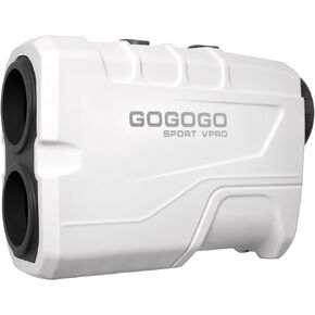 Gogogo Sport Vpro Golf Rangefinder 900 Yards Slope Laser Range Finder with Pinsensor & Flag-Lock, 6X Magnification, Pulse Tech