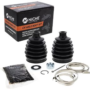 NICHE Front CV Axle Boot Kit For Polaris 2204387 Sportsman 500 400 800 570 450 ETC, SP XT 570 ATV