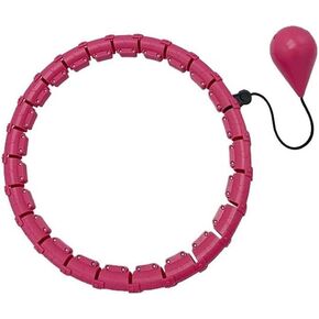 طوق هولا هوب الموزون من إنفينيتي هوب للمتعة واللياقة البدنية - فقدان الوزن 24 عقدة قابلة للفصل ووزن قابل للتعديل، كرة دوارة أوتوماتيكية للبطن، معدات لياقة بدنية للبالغين والأطفال - حل كامل للتمرين in Kuwait