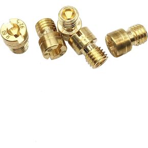 6mm Round Head Main Jet BSR carb N102/221 High Speed Jets Bandit250 Start jet for YM SV650 Kawasaki KSF(#35#37.5#40#42.5#45)