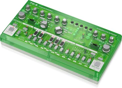 جهاز توليف خط الجهير التناظري من Behringer TD-3-LM مع VCO وVCF وتسلسل 16 خطوة وتأثيرات تشويه وسلسلة بولي 16 صوت in Saudi Arabia