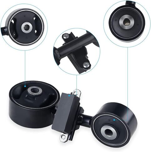 JDMON Compatible with Engine Motor Mount Toyota Camry 2.4L 2002 2003 2004 2005 2006 Solara 2.4L 2004-2008 Compatible with A4204,123630H050, 1236328060, 1236328061 in Saudi Arabia