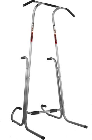 Stamina Power Tower - Dip Bar Pull Up Bar Station with Smart Workout App - Dip Bars for Home Workout - Up to 250 lbs Weight Capacity in Kuwait