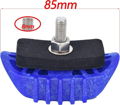 Tyre Rim Lock for Dirt Bike, Tyre Safe Bolt 1.6" 1.85" 2.15" 2.50" Inner Tire Lock Fits for Pit Monkey Bike Motorcycle Wheel (1.85"-Black) in Saudi Arabia