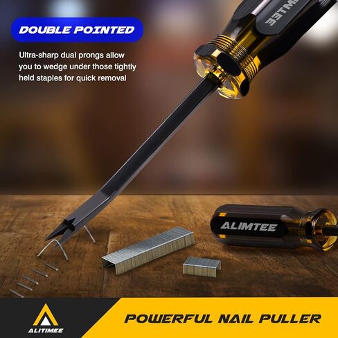 Upholstery Staple Remover with Double Prongs for Removing Staples, Tack Lifter, Nails Or Tacks Staple Remover Tool in Kuwait