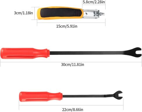 أداة سحب تنجيد 3 باك، إزالة الدبابيس لإطار صور أرضية الأثاث، تنجيد مزيل سحب التيلة، أداة سحب الأظافر لإزالة جميع أنواع الدبابيس للأثاث، الأرضية، العلبة الخشبية، الكرتون in Kuwait