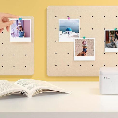 Xiaomi Instant Photo Printer 1S Set - Desktop Photo Printer, High-Resolution Image Quality, 6-inch/3-inch Photographic Paper and Ribbon Set, Instant Printing from Smartphone or Computer in Saudi Arabia