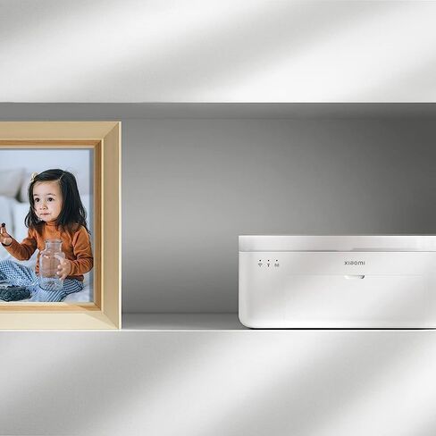 Xiaomi Instant Photo Printer 1S Set - Desktop Photo Printer, High-Resolution Image Quality, 6-inch/3-inch Photographic Paper and Ribbon Set, Instant Printing from Smartphone or Computer in Saudi Arabia