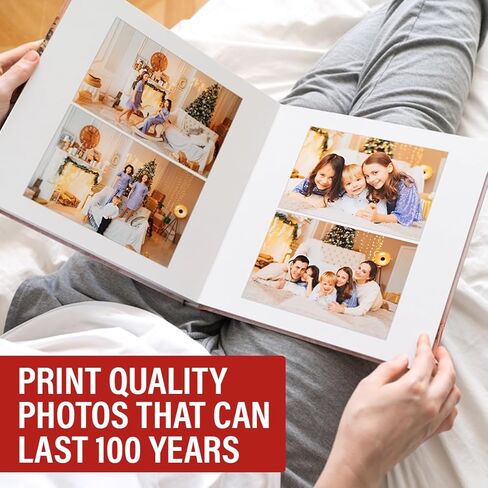 طابعة صور ZDIRECT Selphy CP1500 (أبيض) لاسلكية صغيرة الحجم، طابعة صور محمولة فورية مطبوعات 4x6 - حزمة طابعة صور iPhone/الهاتف + حبر ملون KP-108IN/مجموعة ورق 108 + قماش ألياف، USB in Kuwait