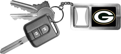 Siskiyou Sports NFL unisex-adult Flashlight Key Chain With Bottle Opener in Saudi Arabia