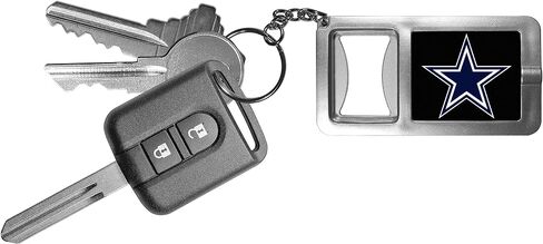 Siskiyou Sports NFL unisex-adult Flashlight Key Chain With Bottle Opener in Saudi Arabia