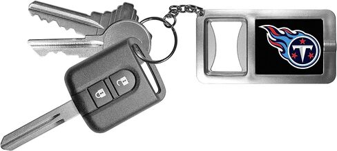 Siskiyou Sports NFL unisex-adult Flashlight Key Chain With Bottle Opener in Saudi Arabia