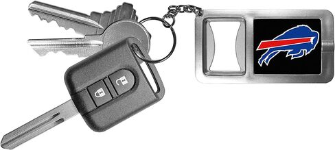 Siskiyou Sports NFL unisex-adult Flashlight Key Chain With Bottle Opener in Saudi Arabia