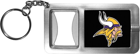 Siskiyou Sports NFL unisex-adult Flashlight Key Chain With Bottle Opener in Saudi Arabia