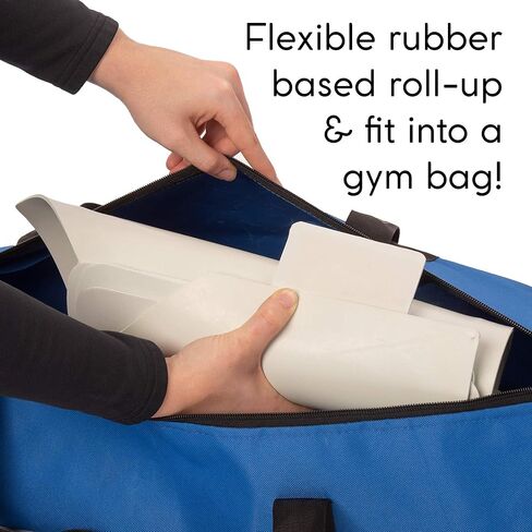 Crown Sporting Goods - Throw Down Baseball Bases, Home Plate, & Pitcher's Mound - Thin Rubber Great for Baseball, Softball, Kickball Games & Practice in Kuwait