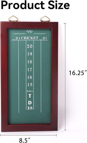 GSE Chalk Dart Scoreboard for Dart Board Cricket & 01 Dart Games with Chalks and Chalk Wipe (Chalk Scoreboard) in Saudi Arabia