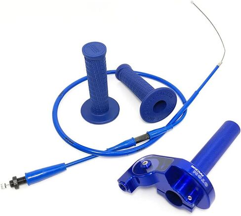 7/8 Inch 22mm Throttle Twists Grip CNC Aluminum With Throttle Cable And Handlebar Grip For 50cc 125cc 150cc 250cc Dirt Bike Motorcycle Accessories in Kuwait