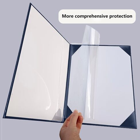 Smooth Leather Imprinted Diploma Cover for Graduation Certificate Holder Size in 8 1/2" x 11" (Tent Style) in Saudi Arabia