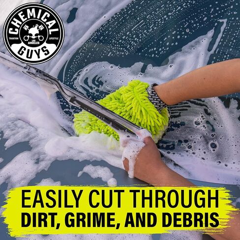 Chemical Guys CWS_101 Maxi-Suds II Foaming Car Wash Soap (Works with Foam Cannons/Guns or Bucket Washes) Safe for Cars, Trucks, Motorcycles, RVs & More, 128 fl oz (1 Gallon), Cherry Scent in Kuwait