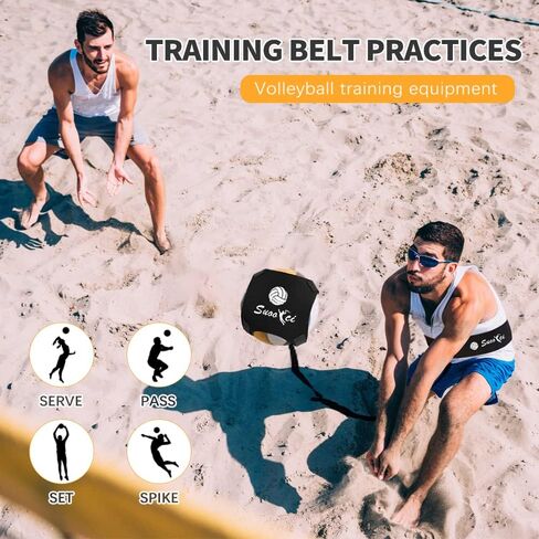 تساعد معدات تدريب الكرة الطائرة - تدرب على تقديم الطعام والإعداد والضرب بسهولة، خدمة فردية رائعة ومدرب سبايك للمبتدئين والمحترفين، هدية مثالية للكرة الطائرة، مدرب ارتداد الكرة الطائرة in Saudi Arabia