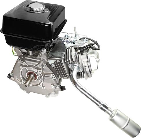 GREHUA ترقية طقم كاتم صوت ماسورة العادم مع درع الحرارة للمفترس 420cc 301cc 389cc 13hp 15hp GX270 GX340 GX390 Go Kart Mini Bike Performance Parts Golf Cart Mud Boats Lawnmower OHV Engine in Saudi Arabia