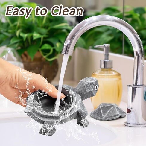 Ash Tray Outdoors/Indoors,Ashtray for Outside Patio、Porch Decor Home Cute Ashtray for Weed,Cool Turtle Ashtray with Lid Smell Proof, Resin Smokeless Ashtray for Cigarettes As Surprise Gift in Kuwait