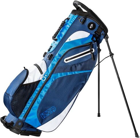 حقيبة الجولف IZZO Golf Izzo Lite Stand خفيفة للغاية مثالية للحمل في ملعب الجولف، مع أشرطة مزدوجة لسهولة حمل حقيبة الجولف in Saudi Arabia