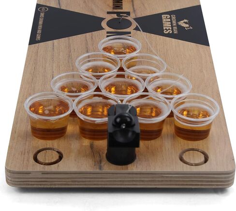 Mini Beer Pong - Drinking Game - Party Game - Beer Game - Tabletop Beer Pong Table - Mini Pong Mini Game - Tabletop Beer Pong Set in Saudi Arabia