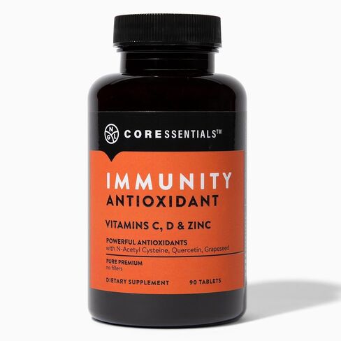 NGL Immunity Antioxidant Vitamins C,D, & Zinc | N-Acetyl, Cysteine, Quercetin, Grapeseed | 90 Tablets in Saudi Arabia