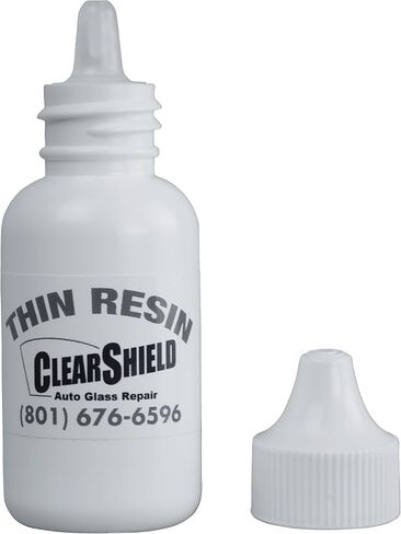Clearshield Windshield Repair Resin - Auto Glass Repair Resin - Resin for Glass Scratch Repair - 1 Pack 30 ml Thin Resin in Saudi Arabia