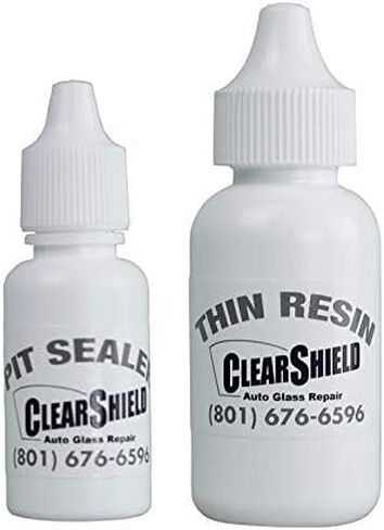 Clearshield Windshield Repair Resin - Auto Glass Repair Resin - Resin for Glass Scratch Repair - 1 Pack 30 ml Thin Resin in Saudi Arabia
