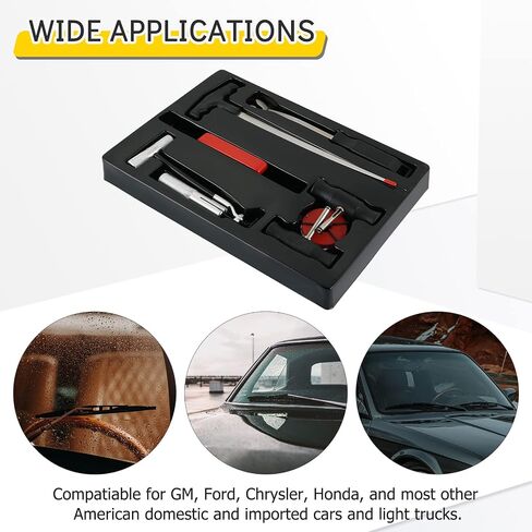 7PCS Windshield Removal Tool Kit | Automotive Wind Glass Remover Hand Tool,Windscreen Remover Set for Classic Vintage Car in Saudi Arabia