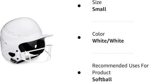 RIP-IT | Vision Classic Softball Batting Helmet 2.0 | Pinstripe | Lightweight Women's Sport Equipment in Kuwait