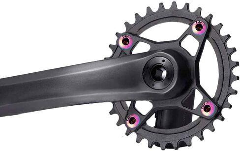 5 مجموعة من مسامير سلسلة واحدة M8 ومسامير فولاذية مناسبة لدراجات الطرق، والدراجات الجبلية، وBMX، وMTB (ملونة) in Kuwait