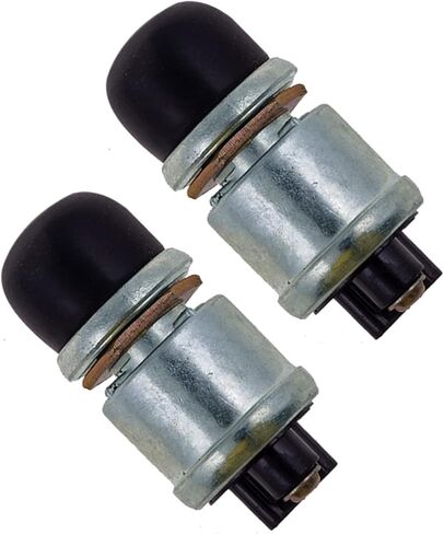 مفتاح زر ضغط Orifort 12 فولت، مفتاح تشغيل لحظي لبدء المحرك والقرن (عبوة من قطعتين) in Kuwait